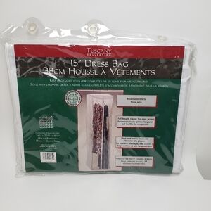 Dress dust bag organizer